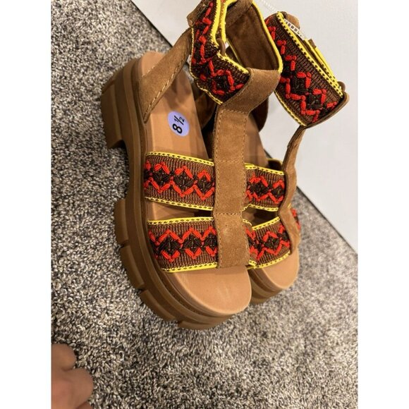 NWOT UGG Ashton Heritage Braid Sandal Size 8.5 - Picture 3 of 6